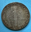 1939 Mercury Dime. 90% Silver. VF Condition. Wartime Coin. Charity Auction. — photo 2