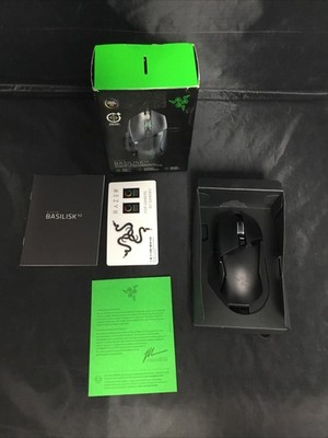 Genuine Razer Basilisk V2 Ergonomic Wired Gaming Mouse (RZ01-03160100-R3U1)