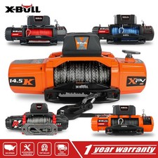 X-bull Electric Winch 14500lb 13000lb 12000lb 10000lb Winch 12v 4wd Trailer Jeep