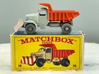 Matchbox lesney #16C,Scammel plow truck,"Grey wheels"v,n,MINT, boxed all origina
