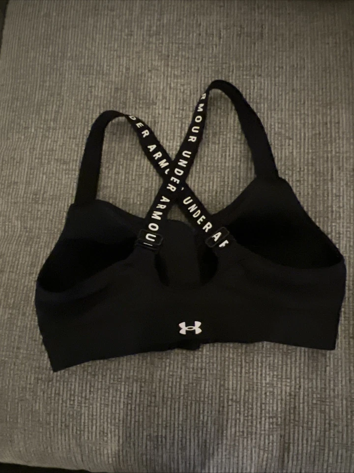 Under Armour Women's Athletic Sports Bra Black Size Small - Image 3 of 4