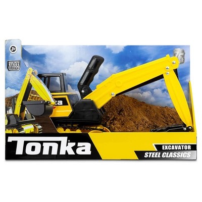 Tonka Real Steel Classics Mighty Bagger Konstruktionsspielzeug für Kinder - 06182