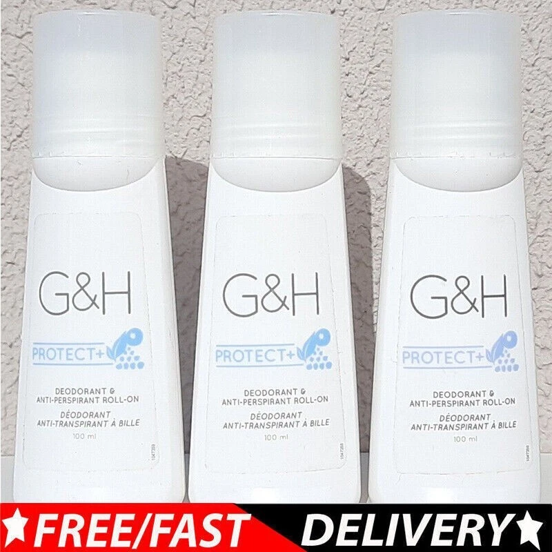1-3x 100ml Amway Deodorant und Anti-Perspirant Roll-on G&H PROTECT+Deoroller DE.