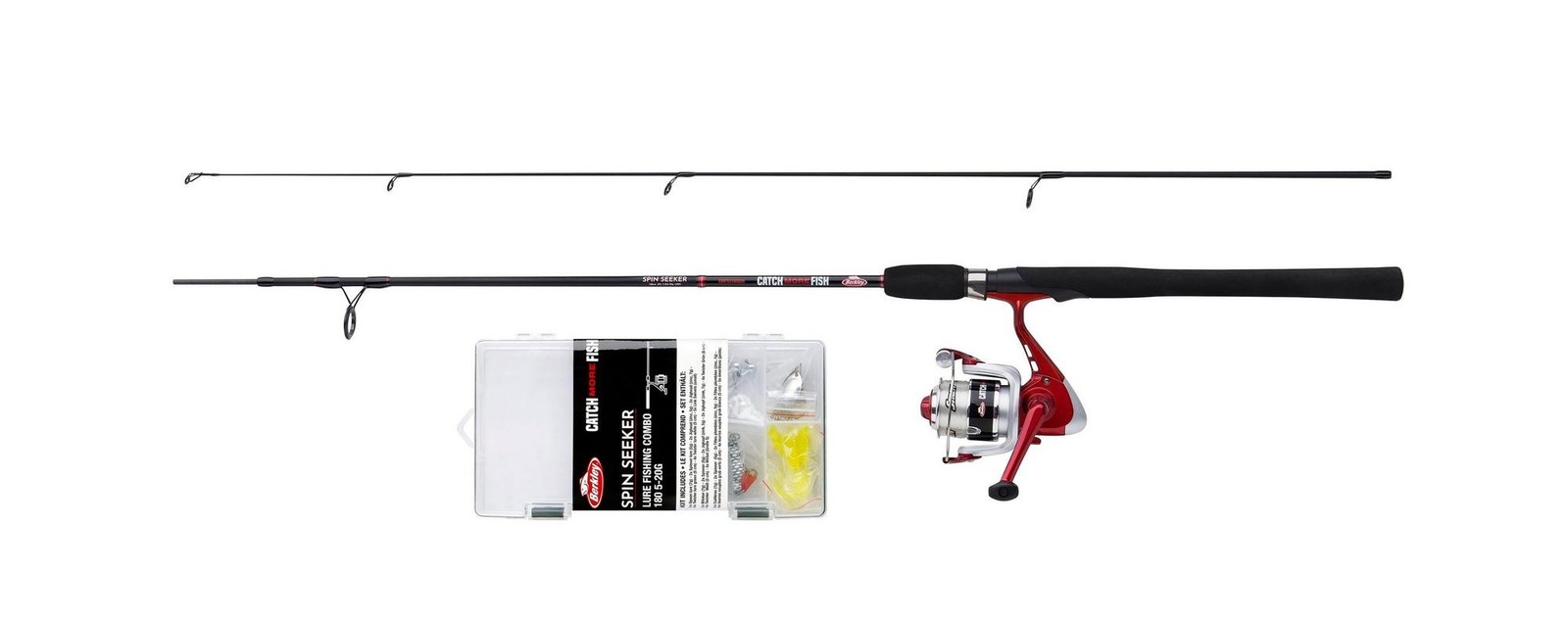 Berkley CMF Spin Seeker H 240m 10-40g Spinncombo Set Rute Rolle Schnur Kder 11290₽