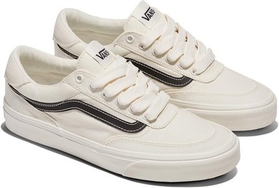 Vans Brooklyn LS Off-White/Black Men's Chunky Lace Skate Shoes - Size 9 NEW