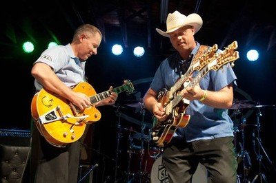 Jim Heath aka Reverend Horton Heat Deke Dickerson perform at Tipit- Old Photo 1