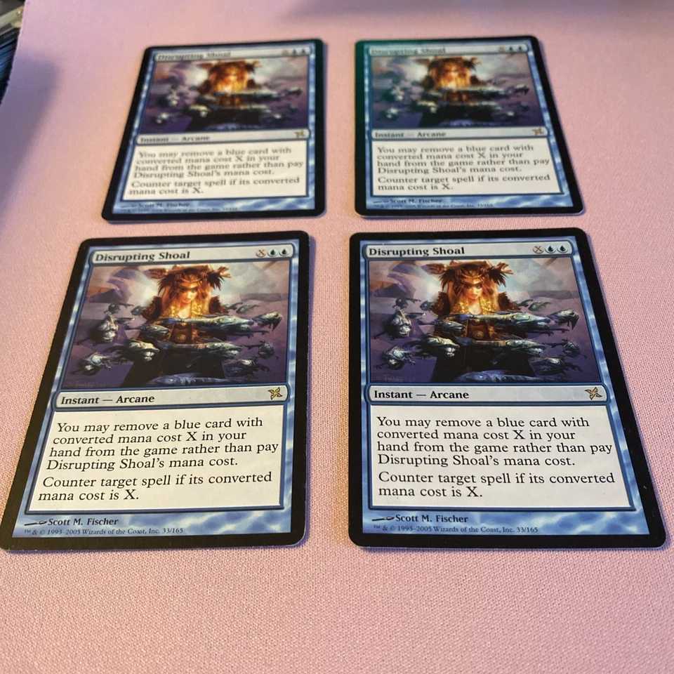 4x Disrupting Shoal Betrayers of Kamigawa Regular x4 Playset - Image 3 of 4