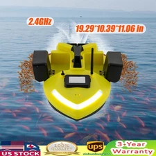 500m RC Fishing Bait Boat GPS 4 Hours Control Time 12000mAh Cruise Control