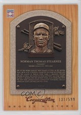 2012 Panini Cooperstown Bronze History /599 Turkey Stearnes #79 HOF 1kv1