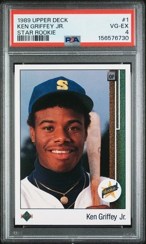 Star Ken Griffey Jr 1989 Star Ken Griffey Jr #1 Rookie