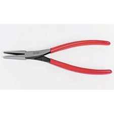 Proto J227G 7-25/32-Inch Diamon Serrated Long Handle Duckbill Pliers with Grip