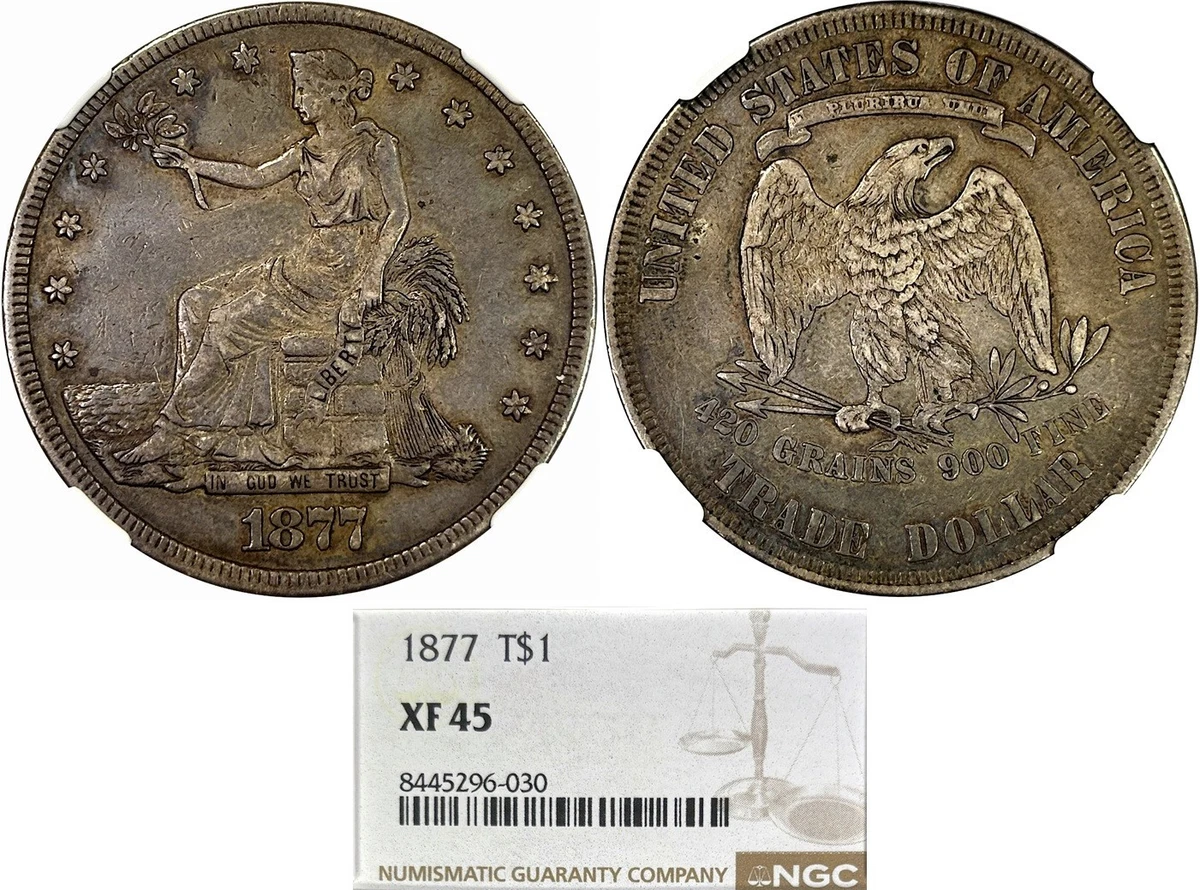 1877 Year US Trade Dollars (1873-1885) for sale | eBay
