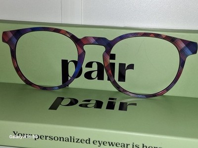 NEW MAGNETIC TOPPER THE SOTO PLAID # MP11 925 FOR ORIGINAL PAIR EYEWEAR