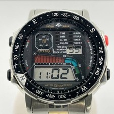 Citizen Wind Jack D120-312554 TA gold tone vintage digital for