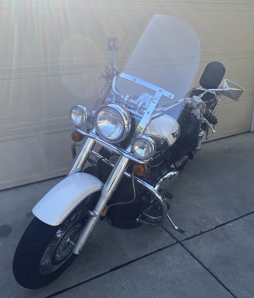 Soporte de barra de luz antiniebla delantera Kawasaki VN1500 1997 87-97 Vulcan 1500 Foto 2 de 4