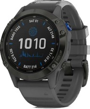 Garmin Fenix 6 Pro Solar Edition Black Men's Watch - 0100241012 for sale  online | eBay