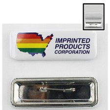 100PCS 25 70mm Metal Square Metal DIY Cartoon Badge Metal Pin Back Button