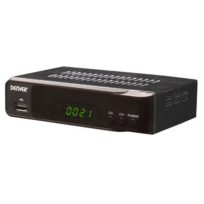 Denver DVBS-206HD Satellitenempfänger DVB-S2 Schwarz ''Gratis Versand''