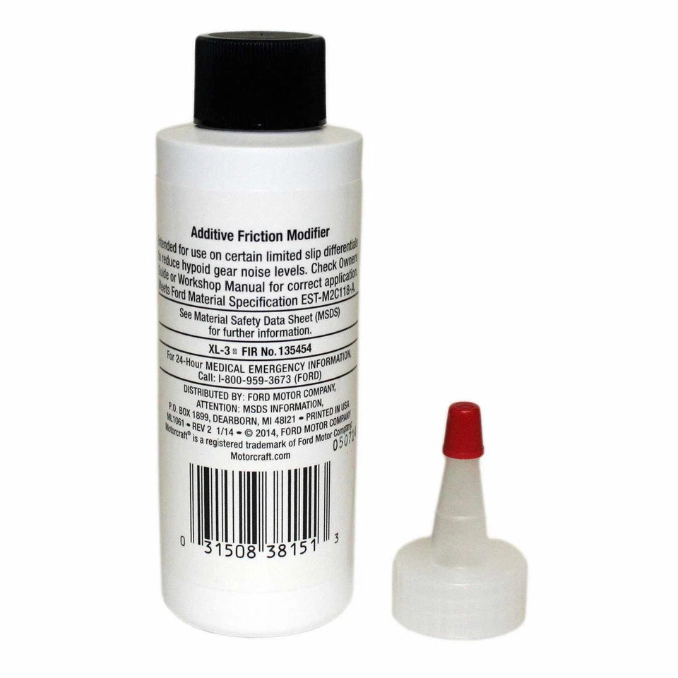 Eixo traseiro de óleo sintético 4 quartos Ford Motorcraft SAE 75W-140 e aditivo XL3 - Imagem 4 de 4