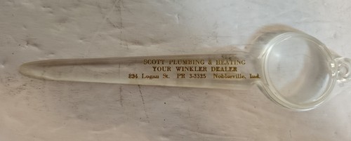 Aprilettera Pubblicitario Vintage Scott Idraulico Riscaldamento Winkler Noblesville ind