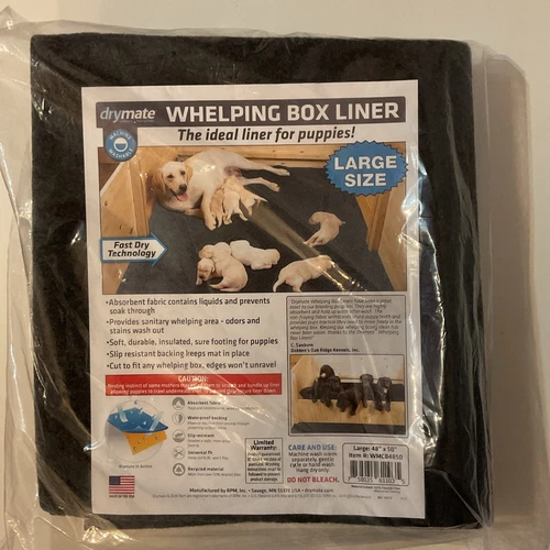 Drymate Dog Whelping Box Liner Large 48x50 For Puppies