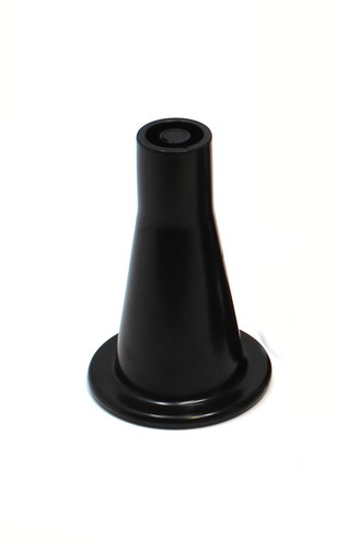 Black Plastic Bed Frame 3-5/8" Tall High Replacement Glide Feet - Set of 4 Glide - Picture 3 of 16