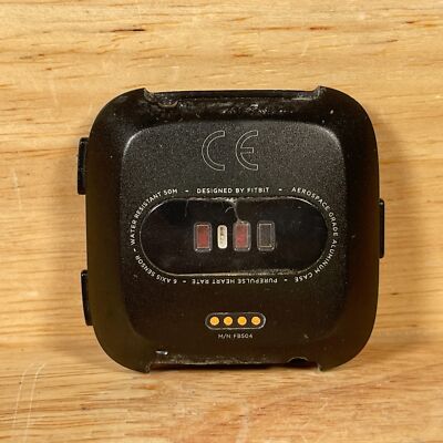 Fitbit Versa FB504 Black Bluetooth Fitness Heart Rate Monitor - Main Image