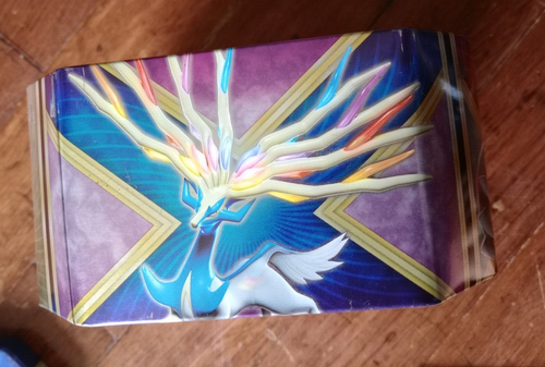 Pokemon Shiny Xerneas EX Collector's Tin π+ booster, card holder, holo card - Picture 7 of 13