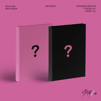 Stray Kids MAXIDENT T-CRUSH or HEART Ver Standard Edition CD+Photobook+Etc+TR#