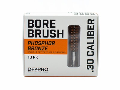  .30 Caliber Phosphor Bronze Bore Brushes 10 Pack