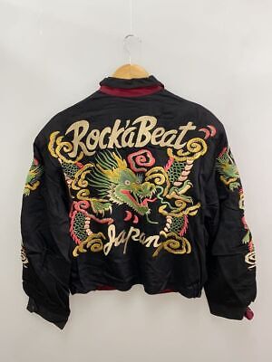 CREAM SODA Sukajan Rock a Beat Pink Dragon 80s FDC Zip CREAM SODA Sukajan Rock a Beat Pink Dragon 80s FDC Zip