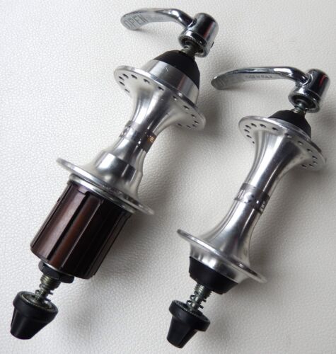 Pair Of Hubs MICHE Team 36 Holes 8 Speed +2 Blockages Axle 131 New - Photo 2 sur 3