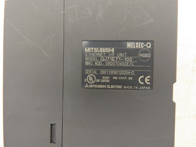 Mitsubishi QJ71E71-100 Melsec-Q Ethernet I/F Unit MISSING