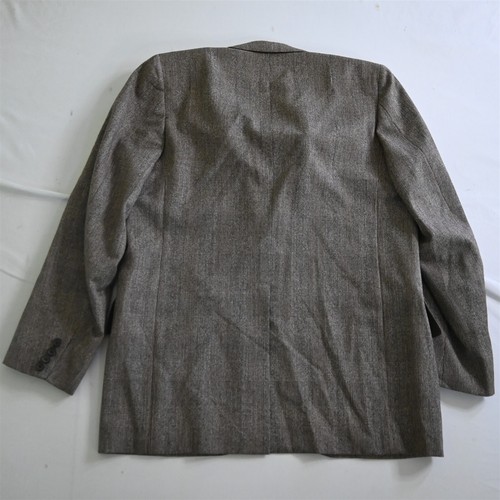 Oxxford Kleidung 42 L 34 x 34 braun Glenn Karo Windsor Flanell Wolle Herren Anzug - Bild 7 von 12