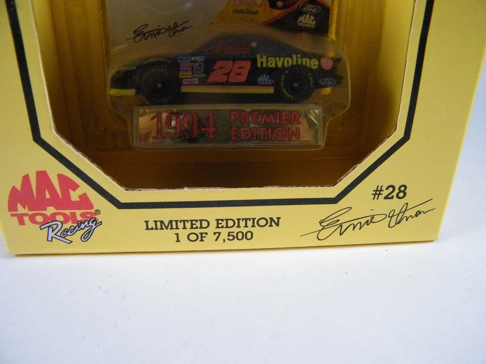 (2) ЛИТЫЕ АВТОМОБИЛИ MAC TOOLS RACE NO28 ERNIE IRVAN ОГРАНИЧЕННОЕ ДОПОЛНЕНИЕ МАСШТАБ 1:64 - Изображение 3 из 4