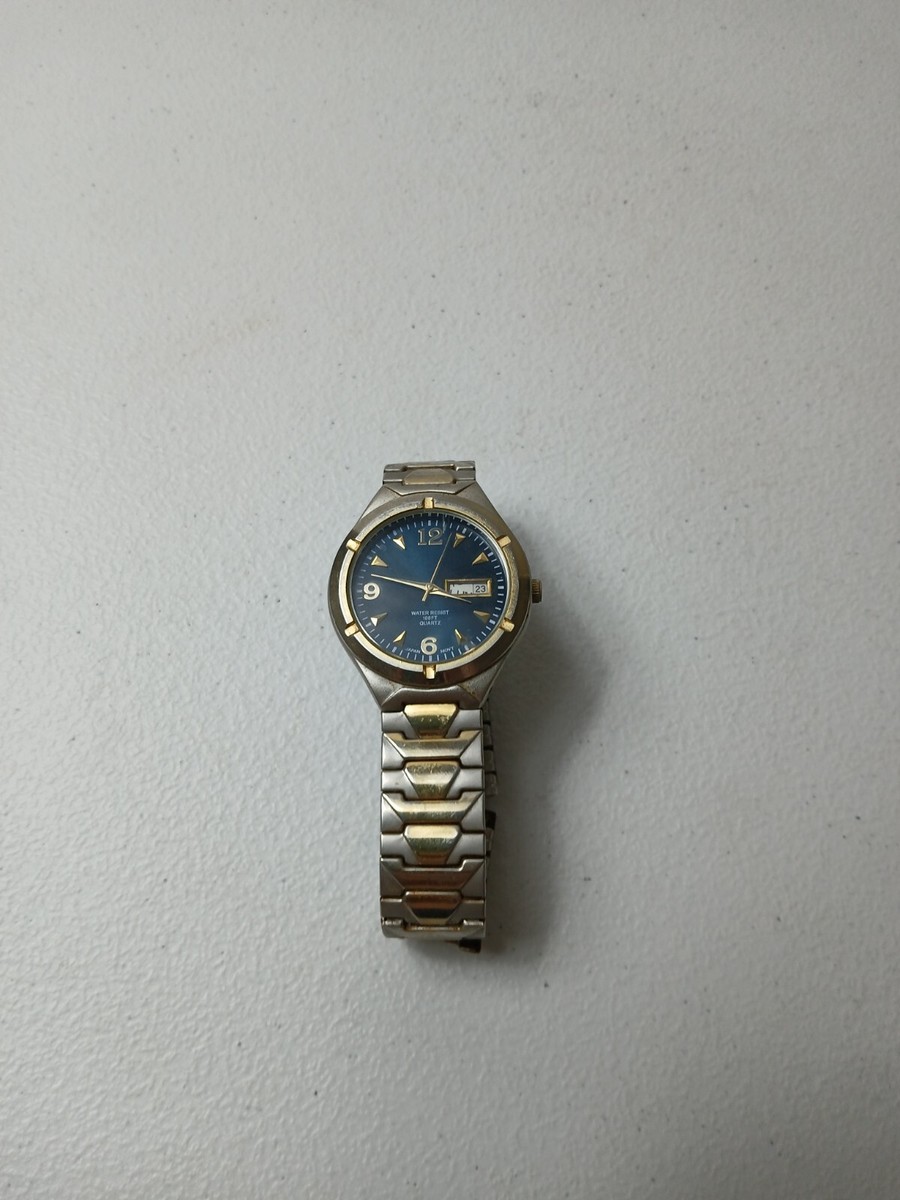 Vintage Japan Movt Steel Wrist Watch PUR60556W SR626SW Water