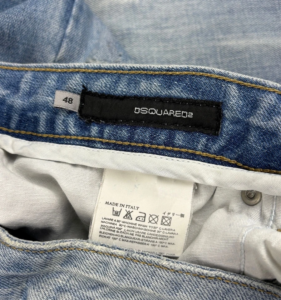 Y2k DSQUARED2 Ladies Jeans Size: W 29 L 32 EXCELLENT Condition - Imagen 4 de 4