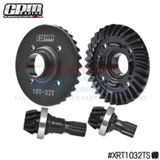 GPM Carbon alloy steel front + rear Diff gear 32/10T for Traxxas Xmaxx XRT 1/6