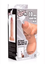 Loadz Dual Density Squirting Cock 10 Fl