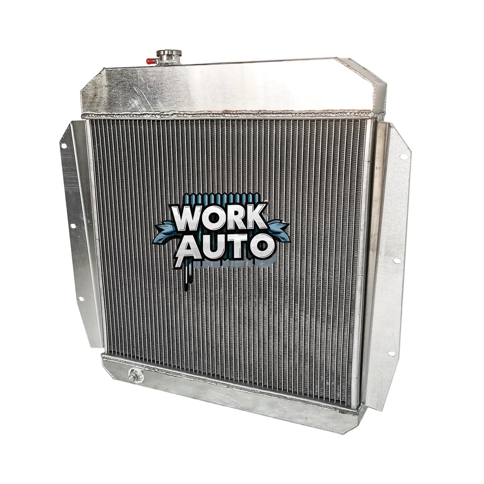 Radiador de aluminio apto para Chevrolet 3B 3C 3E 3F LS 1955-1959 camión intercambiable OE#CC5559-LS Foto 2 de 4