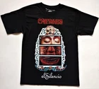 CAIFANES T-Shirt RARE Embroidered Logo Silencio Jaguares Tri Soda Stereo Fobia