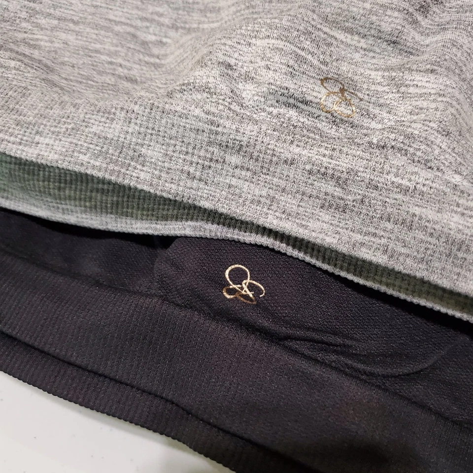 Jessica Simpson Mujer Sujetador Grande Gris y Negro Sin Tirantes Bandeau Conjunto de 2 Nuevo Sin Etiquetas Foto 4 de 4