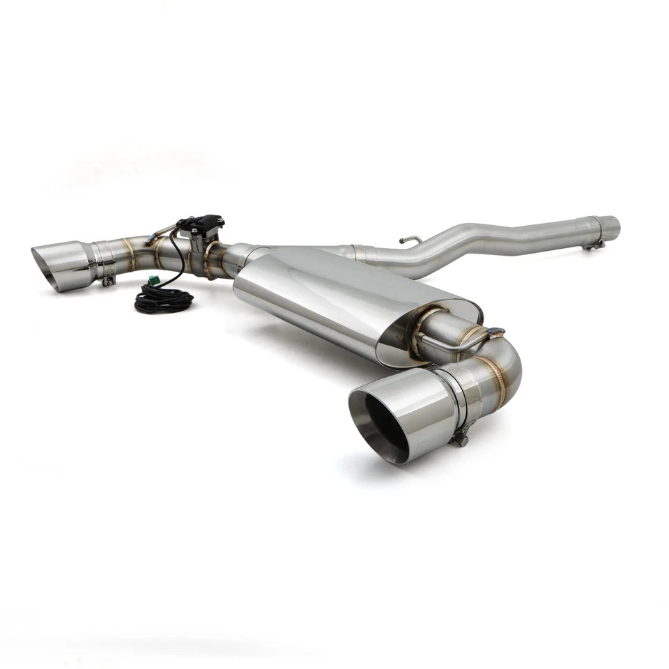 STAINLESS VALVED GPF BACK EXHAUST SYSTEM KIT FOR BMW M135i xDRIVE B48 F40 19-24 - Image 4 of 4