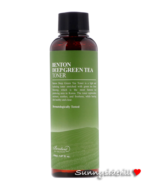 can green tea be used as a toner