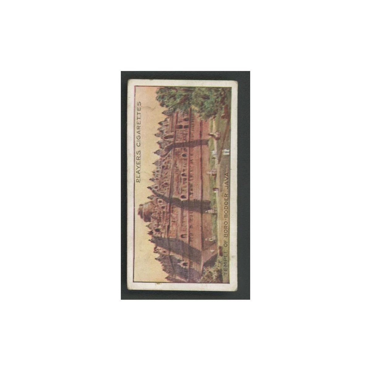 Temple of Boro-Bodoer 1916 Players Cigarettes Wonders of the World #13 VG
