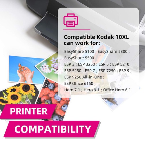 Intactech kompatible Kodak 10XL 10B 10C Combo Tintenpatronen funktionieren für ESP3250... - Bild 3 von 6