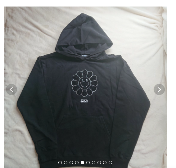 Takashi Murakami x ComplexCon x SWAROVSKI Flower Hoodie XL Takashi Murakami x ComplexCon x SWAROVSKI Flower Hoodie XL