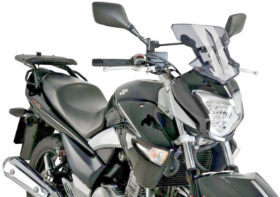 PUIG Windscreen Flanker Light Smoke 2013-17 Suzuki Inazuma #20336H