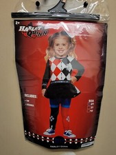 Harley Quinn Girl Costume 2T