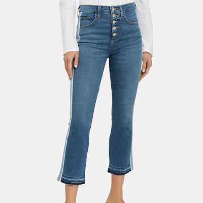 Veronica Beard Carolyn Baby Boot Smoking Carolina Stretch Jeans 25/0 UK 4 US 0 Neu mit Etikett